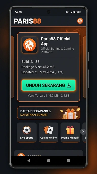 Panduan Unduh dan Instal APK paris88 untuk Android